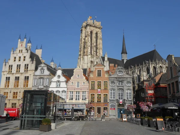 Een Prachtig Uitzicht Mechelen België — Stockfoto