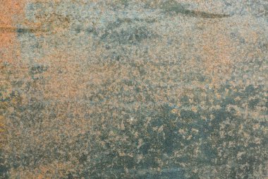 Grunge paslanmış metal doku, pas ve oksitlenmiş metal arka plan. Eski metal panel