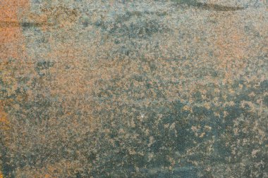 Grunge paslanmış metal doku, pas ve oksitlenmiş metal arka plan. Eski metal panel