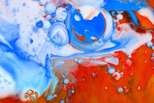 Абстрактный фон красок, цветное современное искусство рисования — стоковое фото