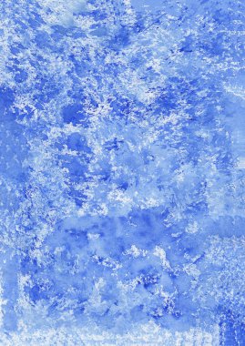 beyaz bir arka planda mavi smear ve boya noktaları