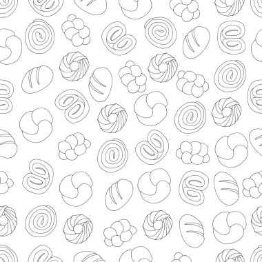 Renkli kitap Duvar Kağıdı, kusursuz besin çörekleri