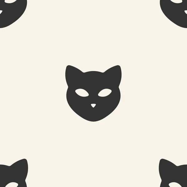 Cat. seamless pattern — Stock Vector