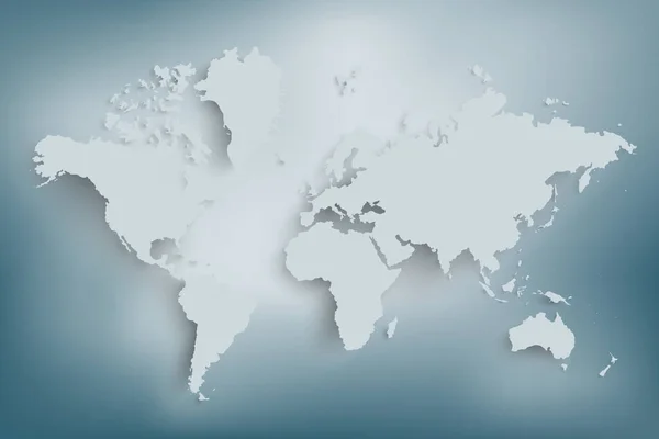 Carta Geografica Del Mondo Mappa Politica Del Mondo Sfondo Grigio -  Vettoriale Stock di ©lulechkay 384484214