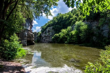 Granit kanyonu, Buky, Ukrayna