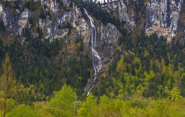 Huzurlu Swiss Kırsal Etrafında Seyahat — Stok fotoğraf