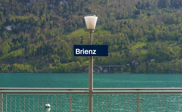 Brienz Gölü mesire, fener. İsviçre