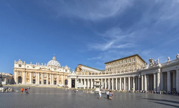 Rom Italien Augusti 2017 Fyrkantig Syn Peter Cathedral — Stockfoto