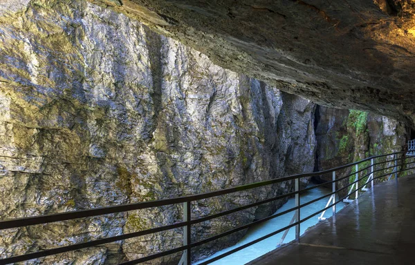 Cascade Dans Gorge Aare Suisse — Photo