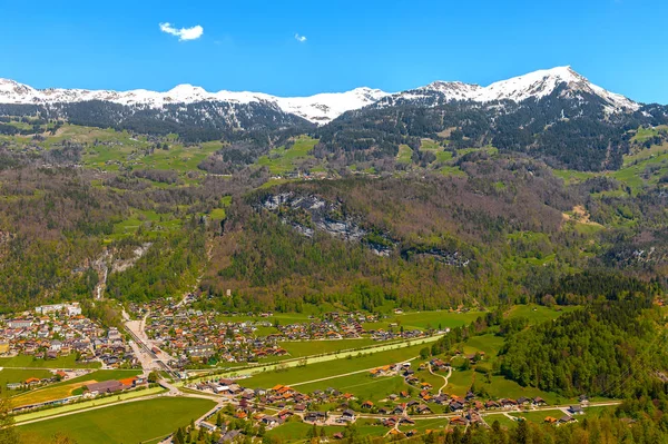 Pintoresca Vista Los Alpes Suizos —  Fotos de Stock