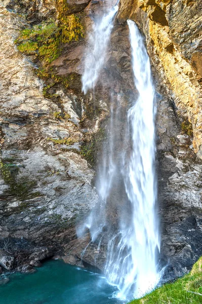 Cascada Reichenbach Los Alpes Suizos — Foto de Stock