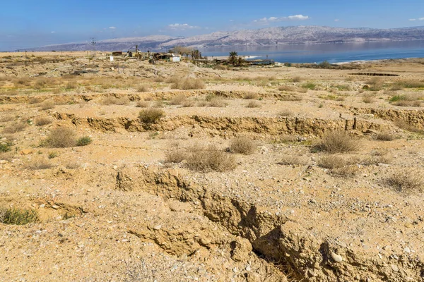 Beskåda Den Judean Öknen Solig Dag Israel — Stockfoto