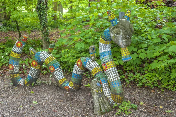 Dietikon Schweiz Mai 2017 Ausgefallene Statuen Bruno Weber Park — Stockfoto