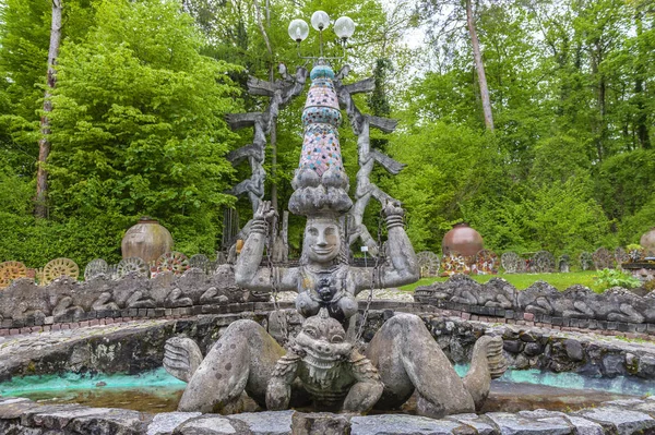 Dietikon Schweiz Mai 2017 Ausgefallene Statuen Bruno Weber Park — Stockfoto