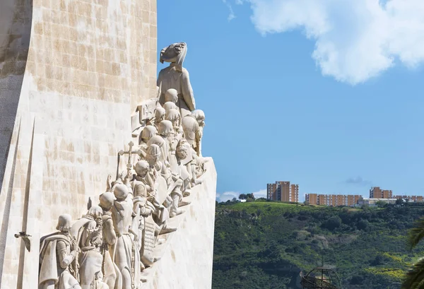 Lisbon Portugal April 2018 Monument Discoveries City Promenade — Stock Photo, Image