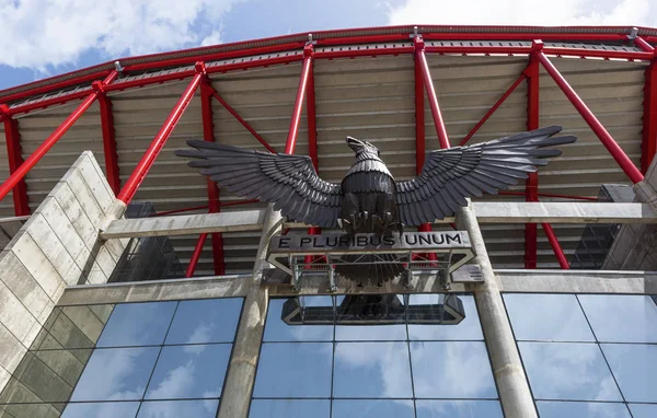 Libon Portugália Április 2018 Látogatás Estadio Luz Benfica Hivatalos Színtere — Stock Fotó