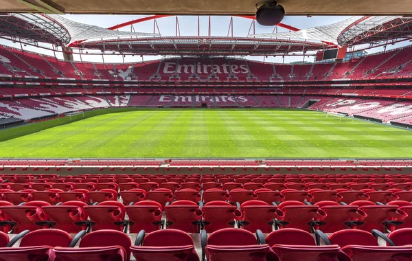 Либон Португалия Апрель 2018 Года Посещение Стадиона Бенфика — стоковое фото