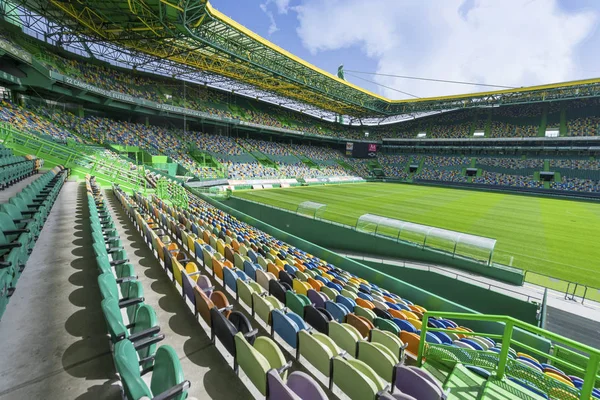 Libon Portugalia Kwiecień 2018 Trybuny Jose Alvalados Arena — Zdjęcie stockowe