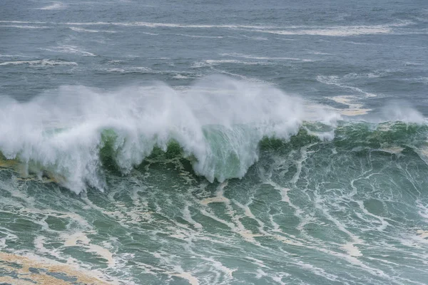 Power Atlantic Nazare Portugal — Stock Photo, Image