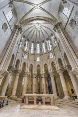 Alcobaca, Portekiz - Nisan 2018: 