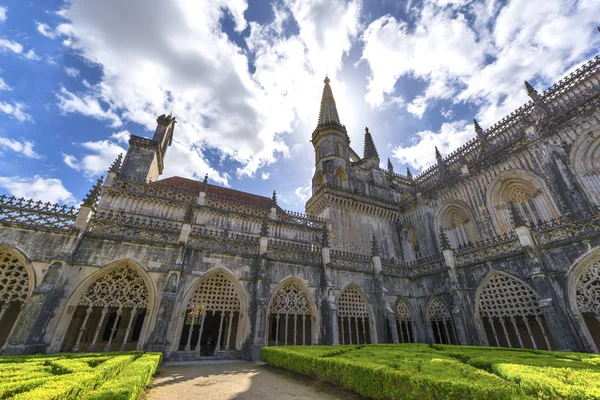 Batalha Portugal April 2018 Pittoreske Binnenplaats Het Lokale Dominicaanse Klooster — Stockfoto