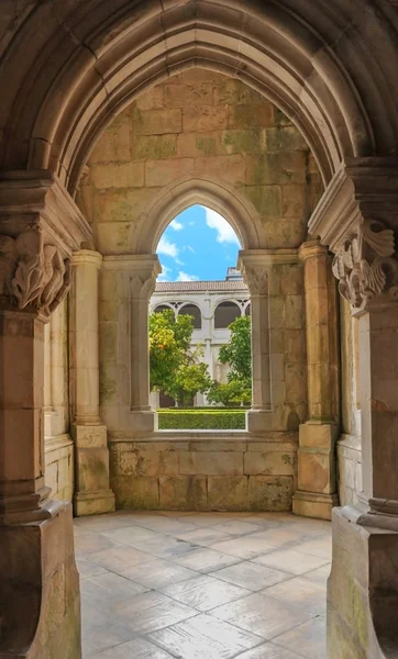 Alcobaca Portugal April 2018 Visiting Alcobaca Monastery Roman Catholic Monastic — Stock Photo, Image