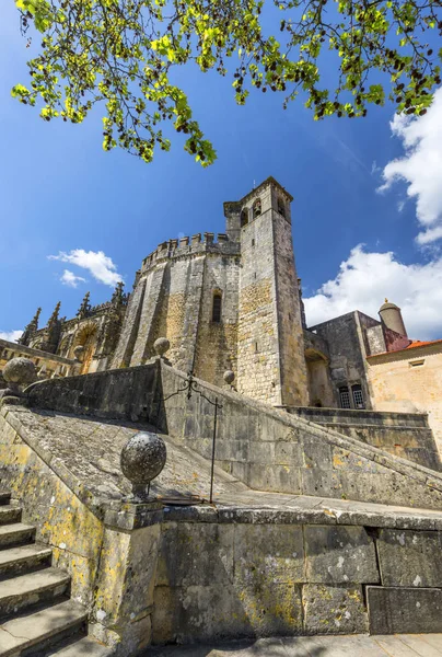 Tomar Portugal Abril 2018 Visitando Convento Cristo Antiguo Convento Católico — Foto de Stock