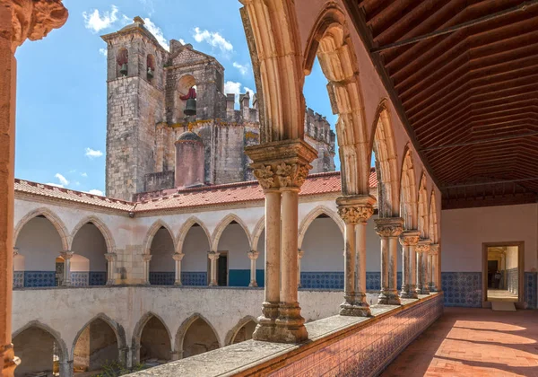 Tomar Portugal Abril 2018 Fragmento Arqueológico Del Convento Cristo — Foto de Stock