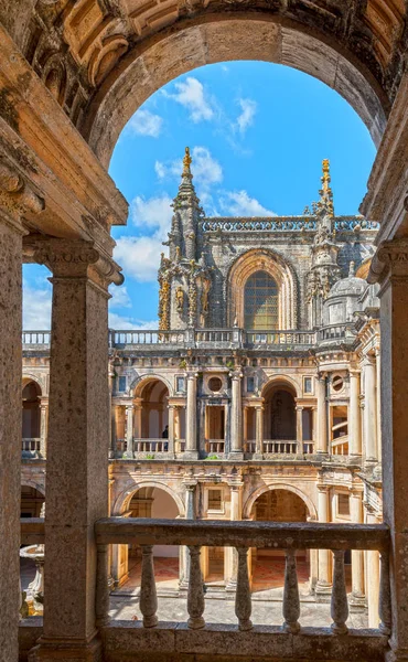 Tomar Portugal April 2018 Zicht Het Klooster Van Christus — Stockfoto