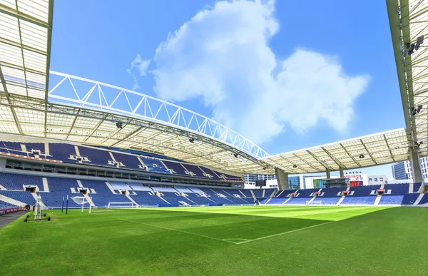 Zwiedzanie Estadio Dragao Oficjalnej Siedziby Porto — Zdjęcie stockowe
