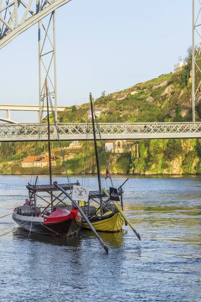 Barcos Rio Douro Passeio Marítimo Porto — Fotografia de Stock