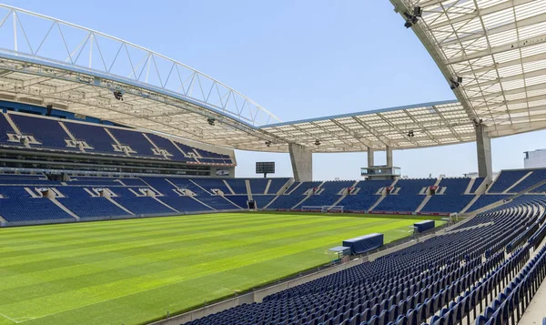 Visiting Estadio Dragao Official Arena Porto — Stock Photo, Image