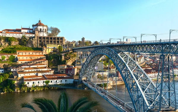 Blick Auf Brücke Liis Porto Portugal — Stockfoto