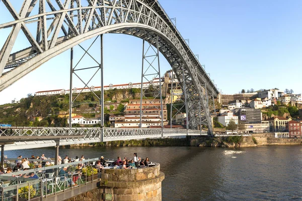 Spaziergang Auf Der Promenade Der Stadt Porto Portugal — Stockfoto