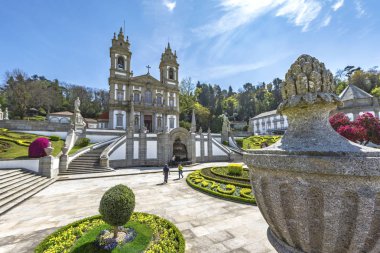  Bome Jesus 'a park manzarası Monte ibadeti