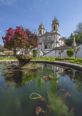  Bome Jesus 'a park manzarası Monte ibadeti