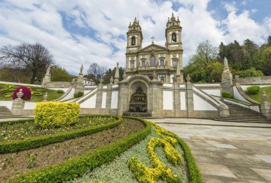  Bome Jesus 'a park manzarası Monte ibadeti