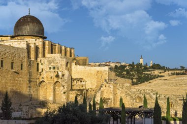 İsrail 'in Kudüs şehrinde Manzara