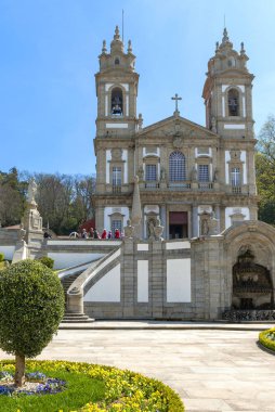 Bom Jesus 'un Monte Katedrali manzarası
