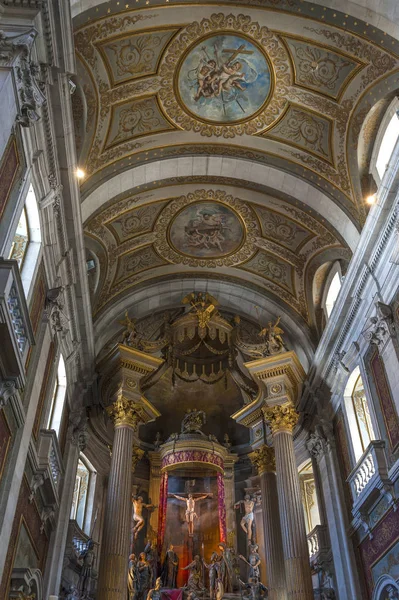 Inredningsfragment Bom Jesus Monte Katedralen — Stockfoto