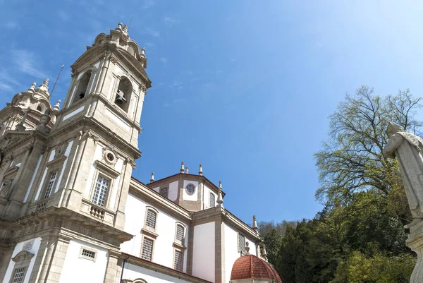 Vista Sobre Catedral Bom Jesus Monte Portugal — Fotografia de Stock