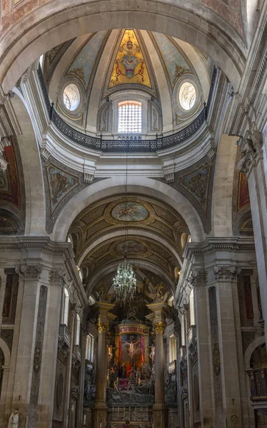 Inyerior Catedral Bom Jesus Monte — Fotografia de Stock