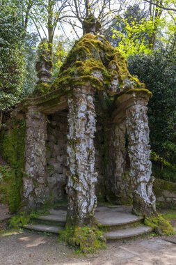 Bom Jesus do Monte Hill 'de park manzarası