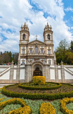 Bom Jesus 'un Monte Sığınağı' na bakın. Braga, Portekiz