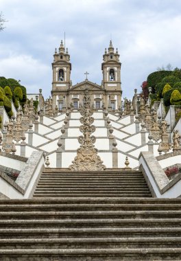 Bom Jesus 'un Monte Sığınağı' na bakın. Braga, Portekiz