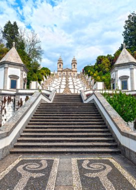 Bom Jesus 'un Monte Sığınağı' na bakın. Braga, Portekiz