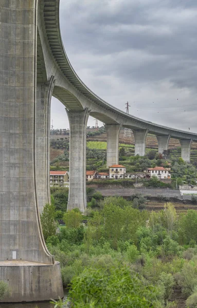 Bridges Douro River Valley Portugal — Foto de Stock