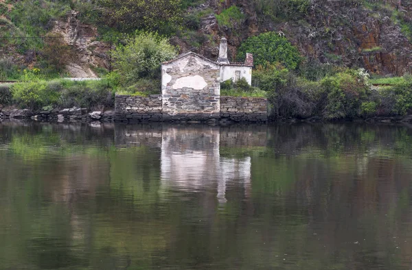 Edifícios Abandonados Vale Rio Douro — Fotografia de Stock