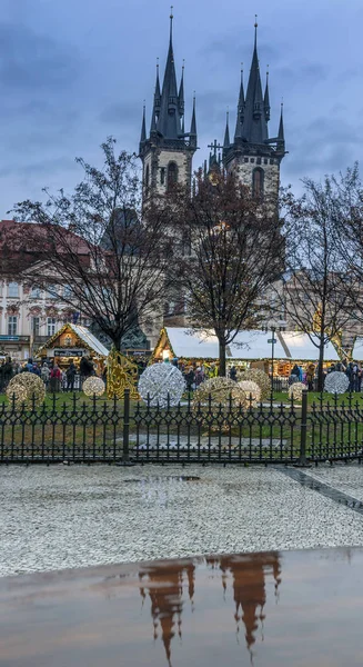 Praag Tsjechië December 2018 Uitzicht Het Centrum — Stockfoto