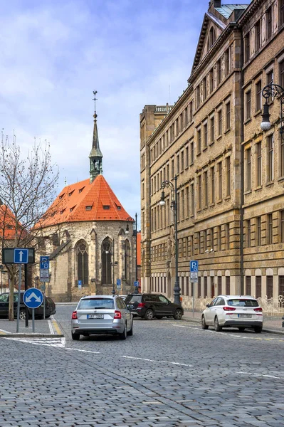 Blick Auf Die Stadt Zentrum Von Prag — Stockfoto